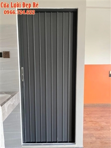 Báo giá cửa xếp lá nhôm nhà vệ sinh, toilet, nhà tắm