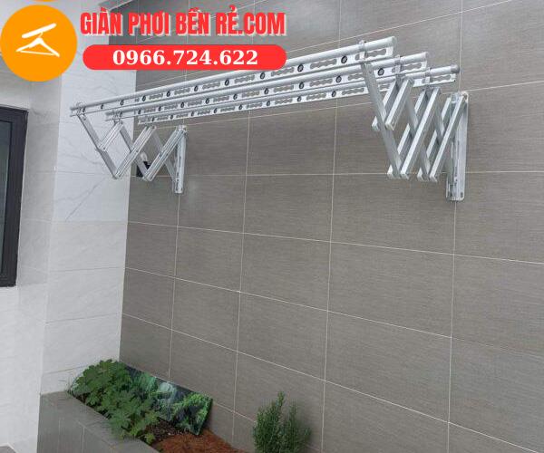 Giàn Phơi Gắn Tường Xếp Ngang Hòa Phát GLT-2A