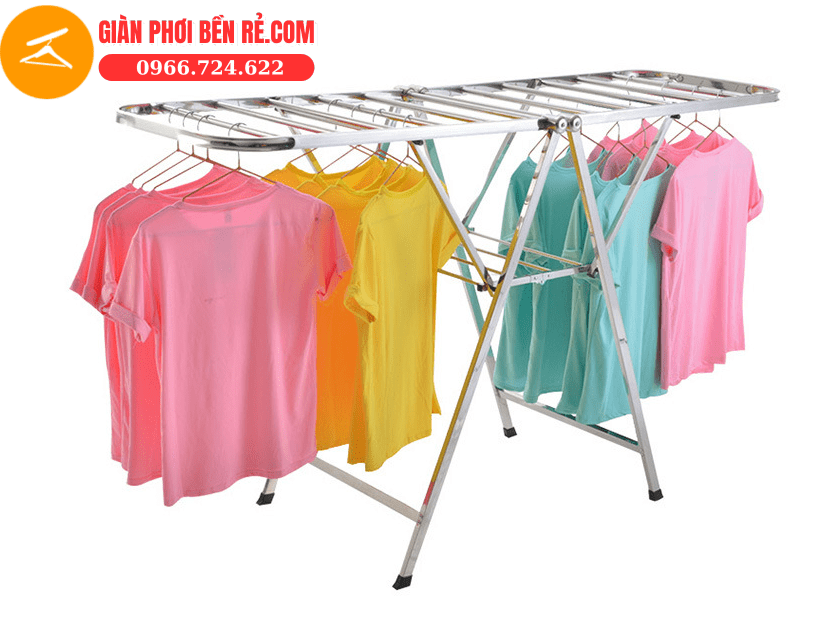 Giàn phơi quần áo đa năng chữ A