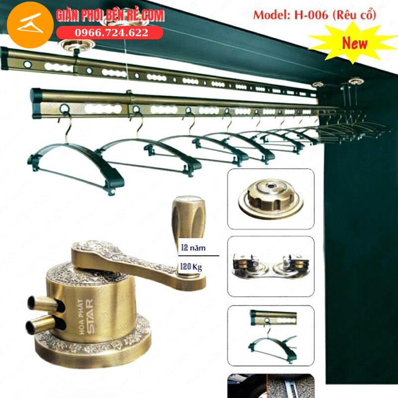 Giàn Phơi Thông Minh Hòa Phát Cao Cấp H006