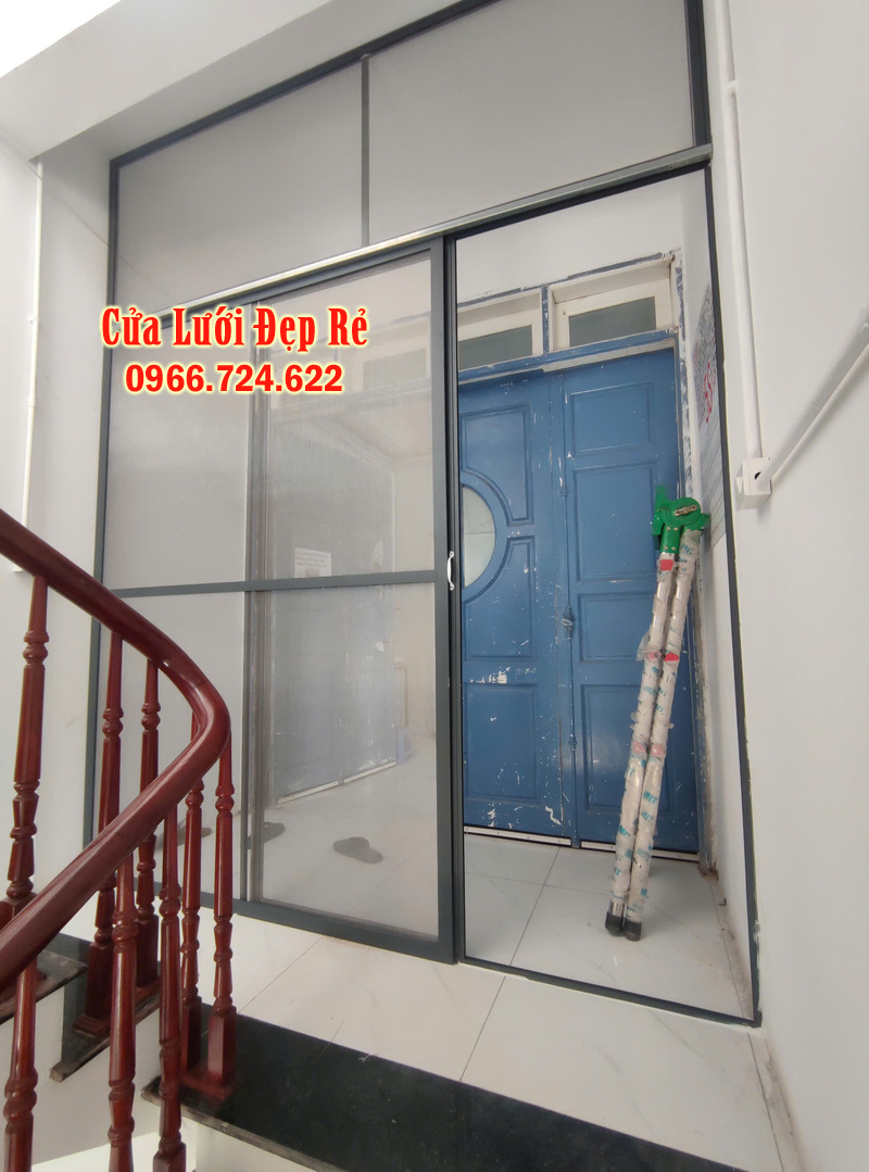 cửa lùa lưới inox chống chuột cao cấp