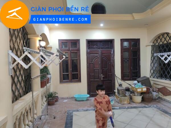 giàn phơi hàn quốc gắn tường