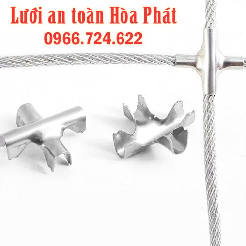 kẹp chì lưới an toàn ban công