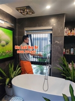 Cửa Xếp Lá Nhôm Cao Cấp Chống Muỗi, Chuột Bọ, Chó Mèo