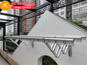 Giàn Phơi Thông Minh Gắn Tường Hòa Phát HP-66A