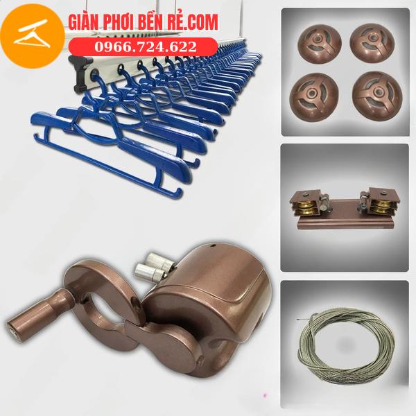 Giàn Phơi Thông Minh Hòa Phát H001 Màu Đồng