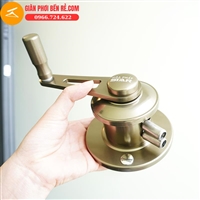 Giàn Phơi Thông Minh Hòa Phát KS980 ( Màu Rêu) Hệ 2 Thanh Phơi