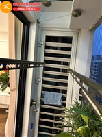 Giàn Phơi Thông Minh Hòa Phát KS980 ( Màu Rêu) Hệ 2 Thanh Phơi