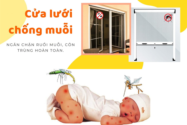 top 5 biện pháp chống muỗi