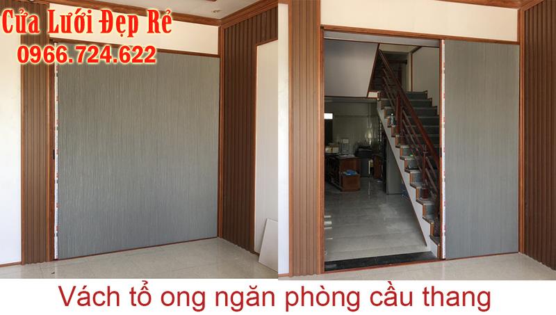 vách ngăn giá rẻ cầu thang đẹp